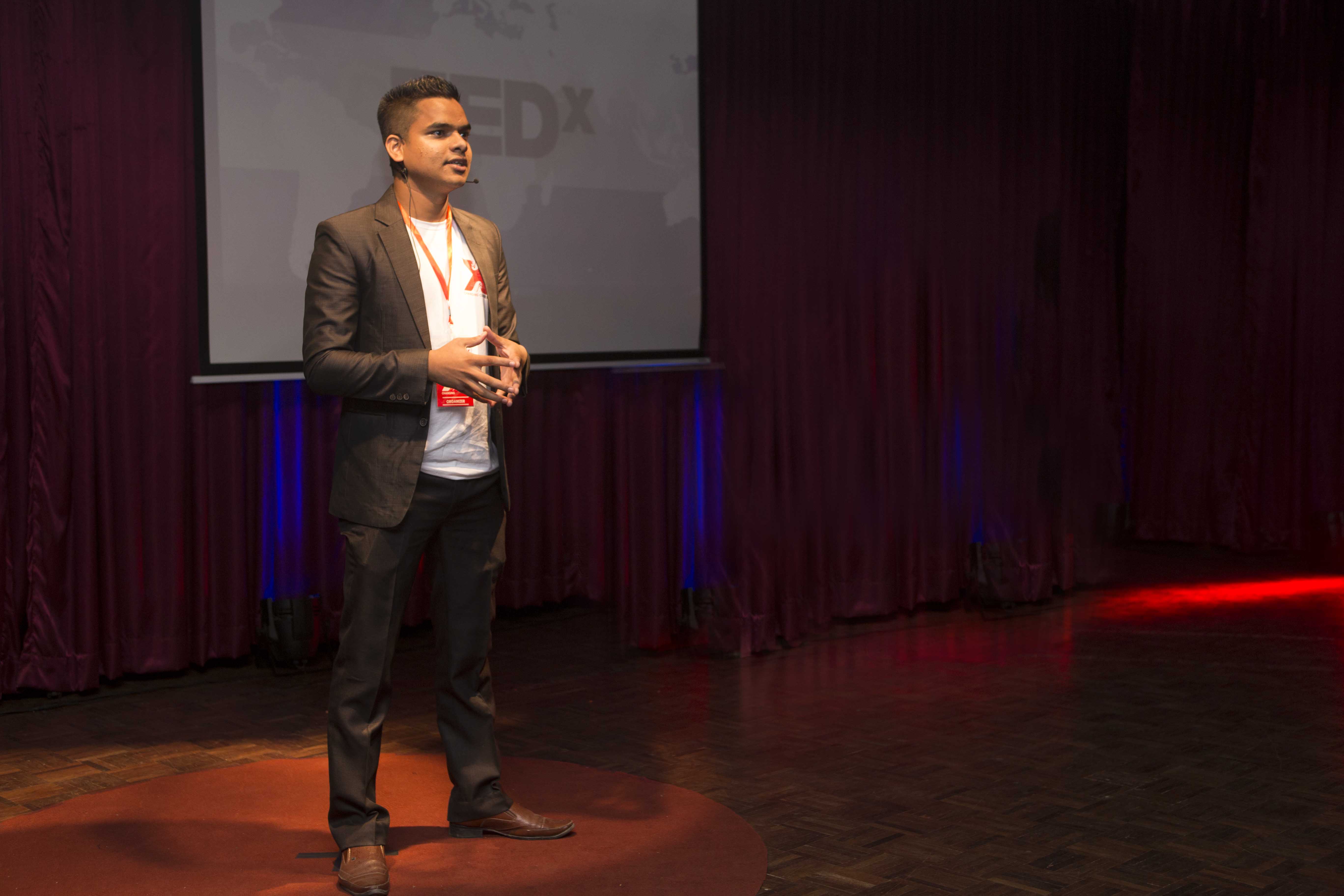 Speaking at TEDx as Organizer