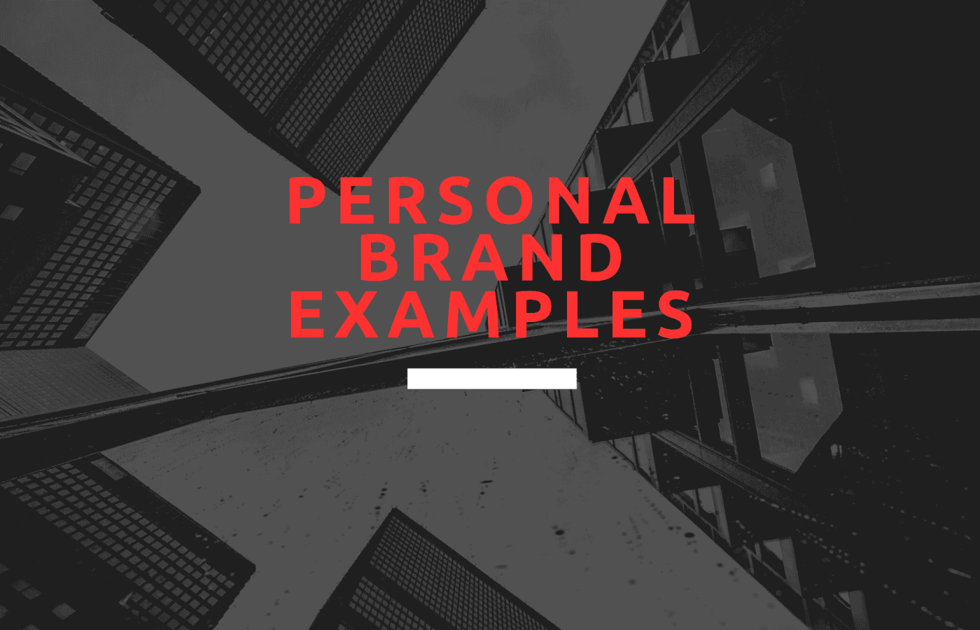 Personal Brand Examples