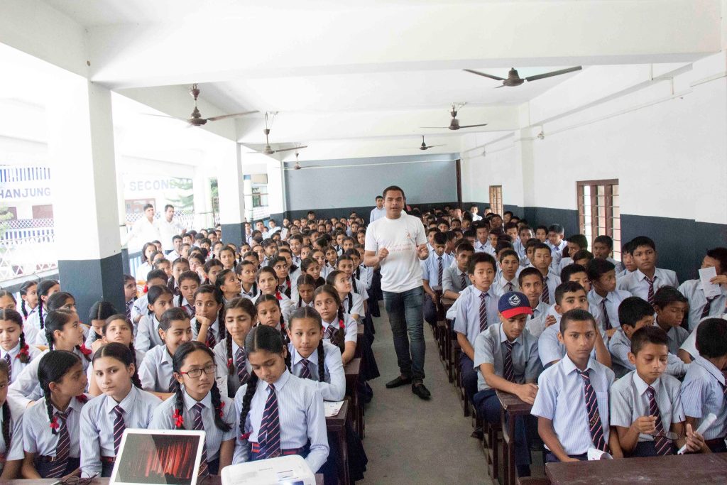 Ajay Pandey - Personal brand Consultant personal brand consultant ajay pandey global teen hero 2018 stage 014